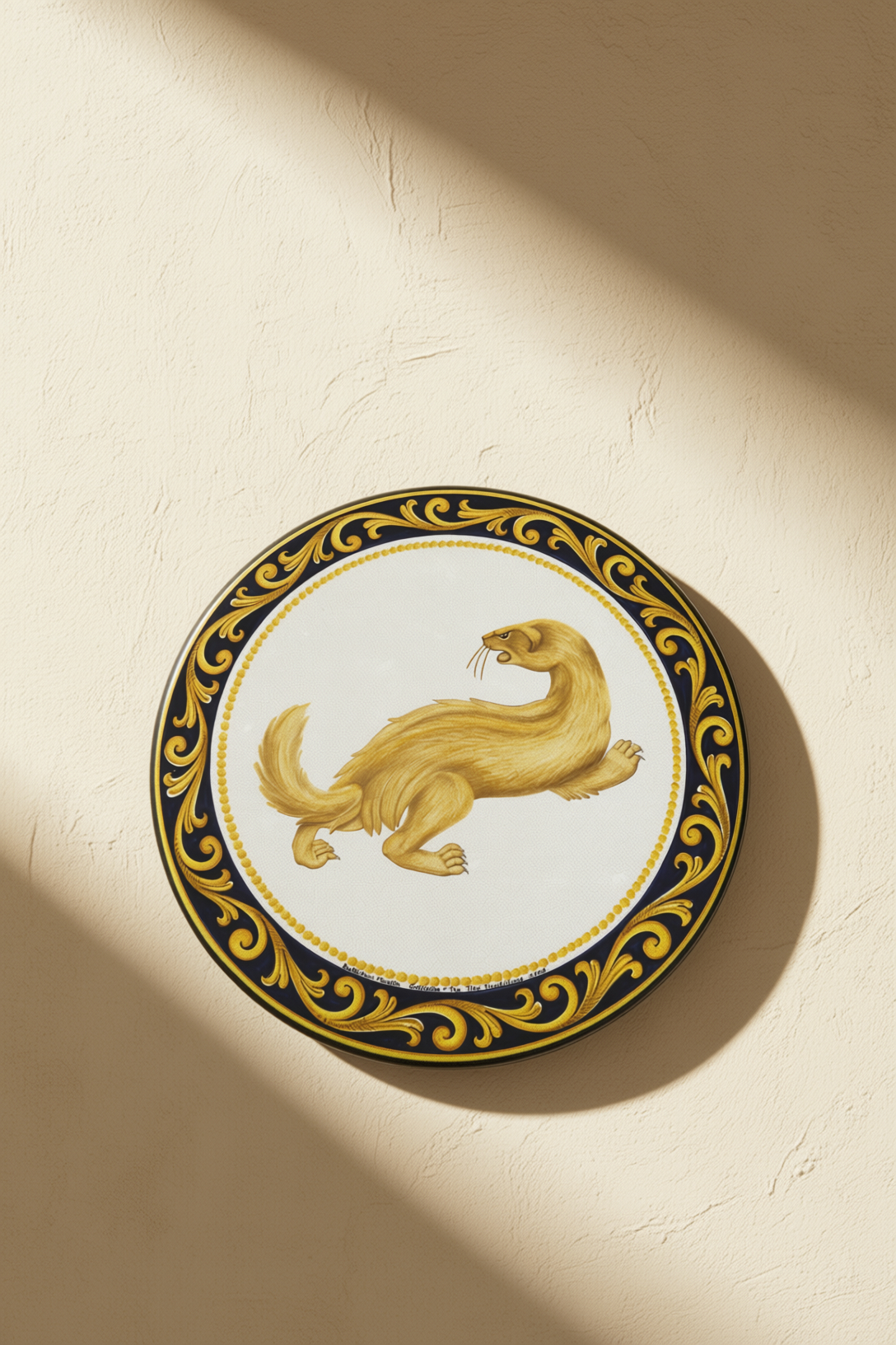 Ballotra hand-painted plate design