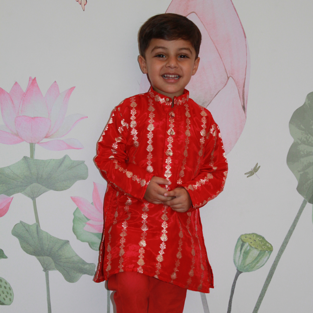 Laal Kurta Pyjama